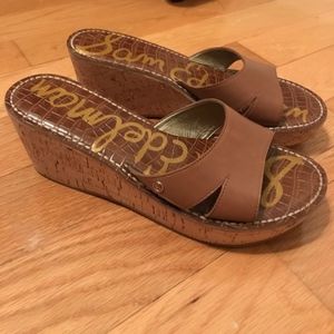 Sam Edelman Reid Platform Cork Wedge Sandal